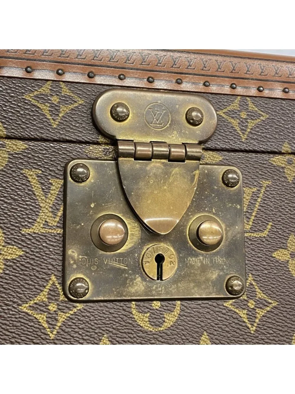 Louis Vuitton Makeup Box Monogram Boite Flacon Brown